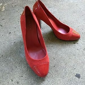 Ralph Lauren red pumps 8.5 B